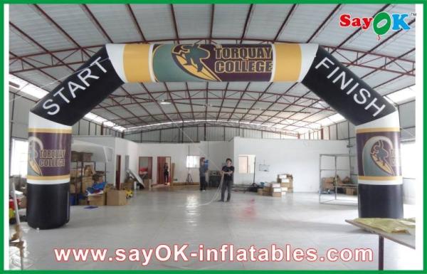 Custom Inflatable Arch Huge Advertising Inflatable Arch , Oxford Cloth