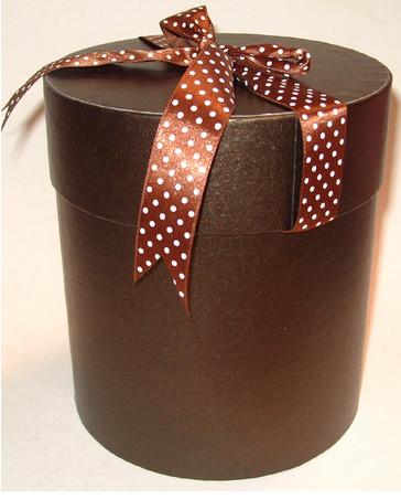 Cheap Customized paper cylinder shaped gift box & paper round box kraft printing for sale
