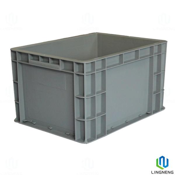 Cheap Logistics Transport Reusable Moving Containers Stackable Plastic Turnover Box for sale