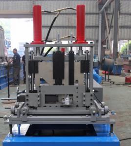 Quality 1.5mm-3mm Q195-235 Blue C Z Purlin Roll Forming Machine With 18 Forming Roller wholesale