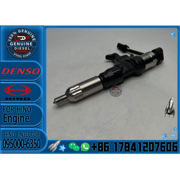 Diesel injectors 23670-E0050 095000-6350 j05e engine fuel injector for hino fuel injector