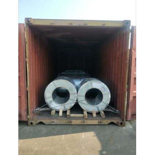 ISO9001 Standard Galvalume Steel Coil , Cold Rolled Zinc Coated GI Steel Coil