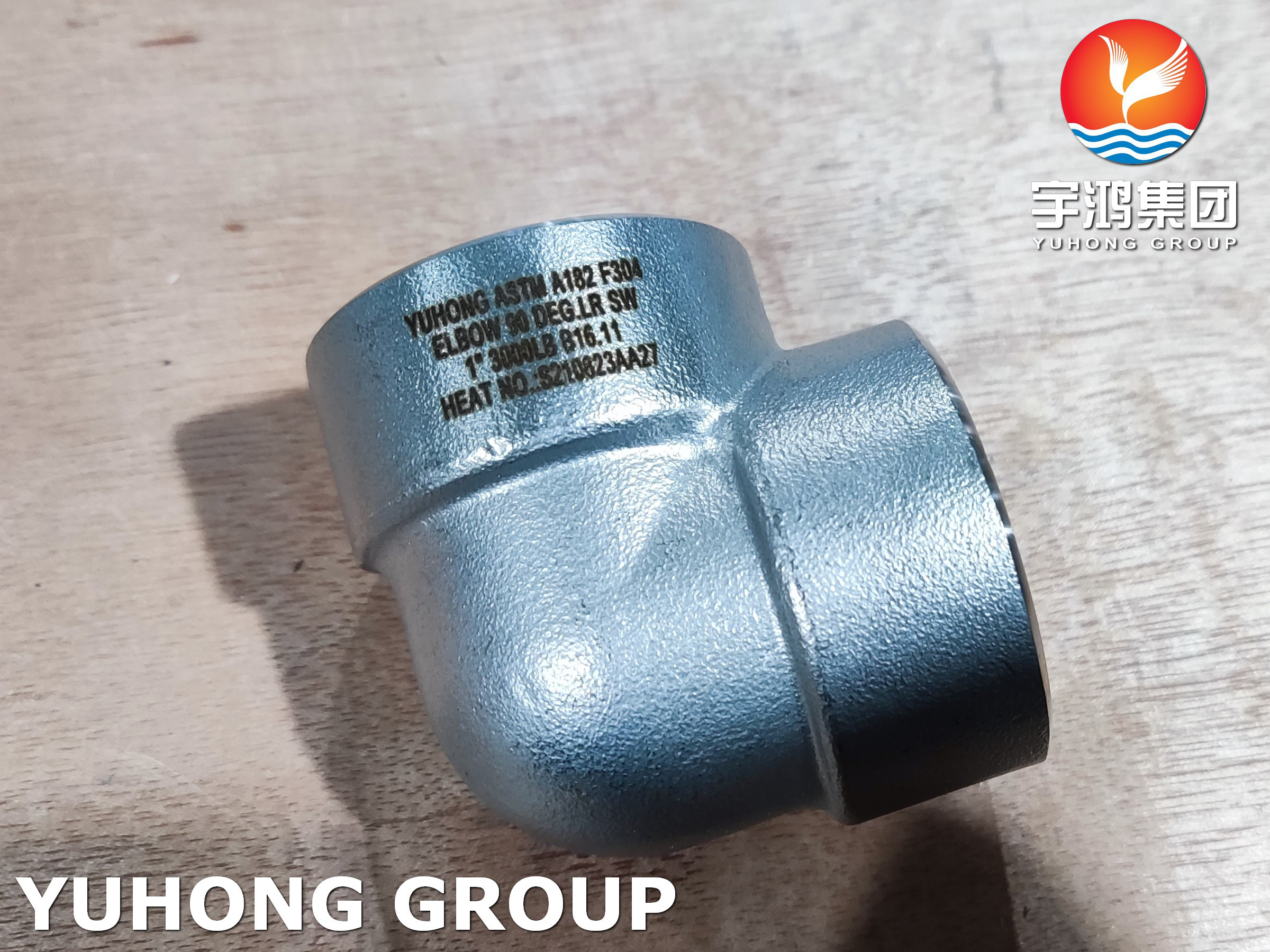ASTM A182 F304 Stainless Steel Socket Welding Forged Fittings ASME B16.11