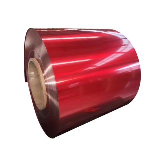 Quality Red RAL 600mm PPGI Coil MTC Prepainted Galvanized Steel Coil wholesale