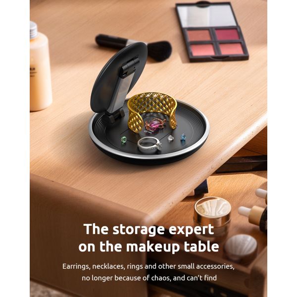 Magnetic 3 In 1 Wireless Charging Station 118*118*27.8mm With Qi Function