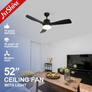 China Adjustable Speed Remote Control Ceiling Fan , Quiet Energy Saving LED Ceiling Fan on sale