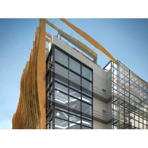 Quality Villa Soundproof Aluminium Curtain Wall Cladding Double Glazed wholesale