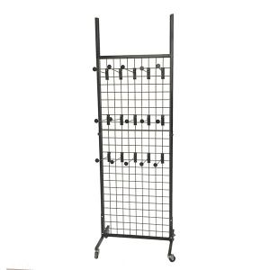 Quality Mobile 400mm Depth 1800mm Height Socks Slipper Rack Stand wholesale