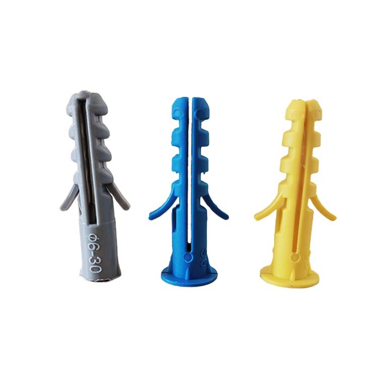 Machinery Self Locking 6x30mm Plastic Expansion Anchor