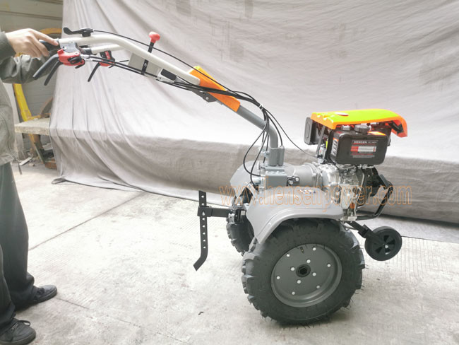 Agricultural Machinery Equipment Diesel Tiller Two-wheel Tiller 7 Horsepower Hand Tractor
