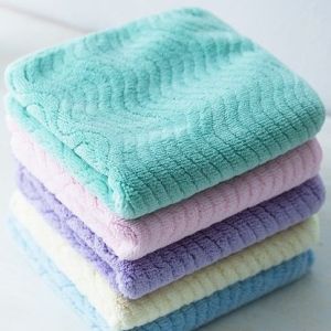 Quality Reusable 200gsm Ultra Soft Green Makeup Face Cloth wholesale