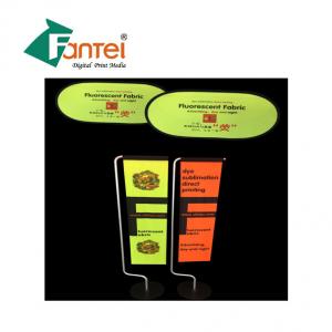 Quality Dye Sublimation Pull Up Display Banners Fluorescent Yellow Signs wholesale