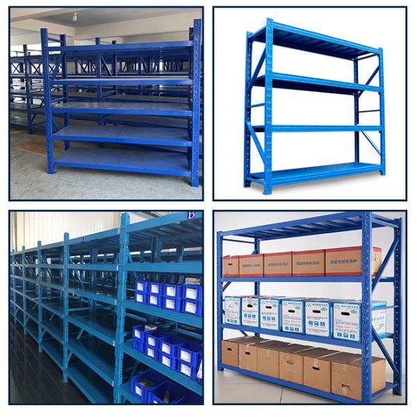 Adjustable Medium Duty 1000kg Warehouse Storage Racks