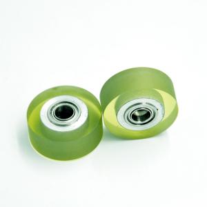 China Nylon Urethane Plastic Coated Bearings Custom Cast Precision PU Covered on sale