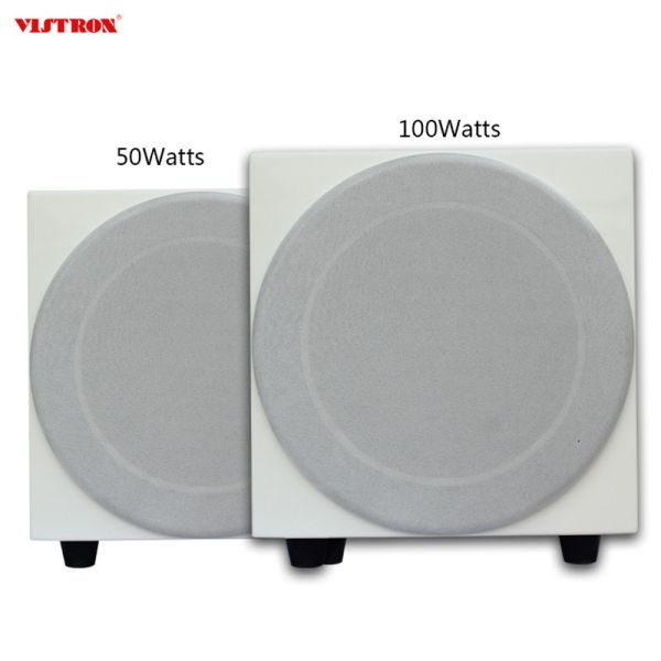 HiFi Home Theater Subwoofer Speaker With 300W Class D Amplifier Wooden Cabinet