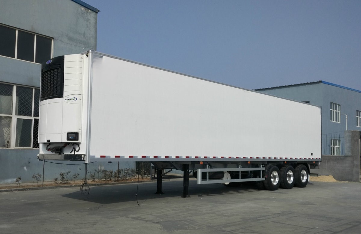 Fresh Produce Robust And Versatile Refrigerated Semi Trailer 40T For Diverse Cargo Types