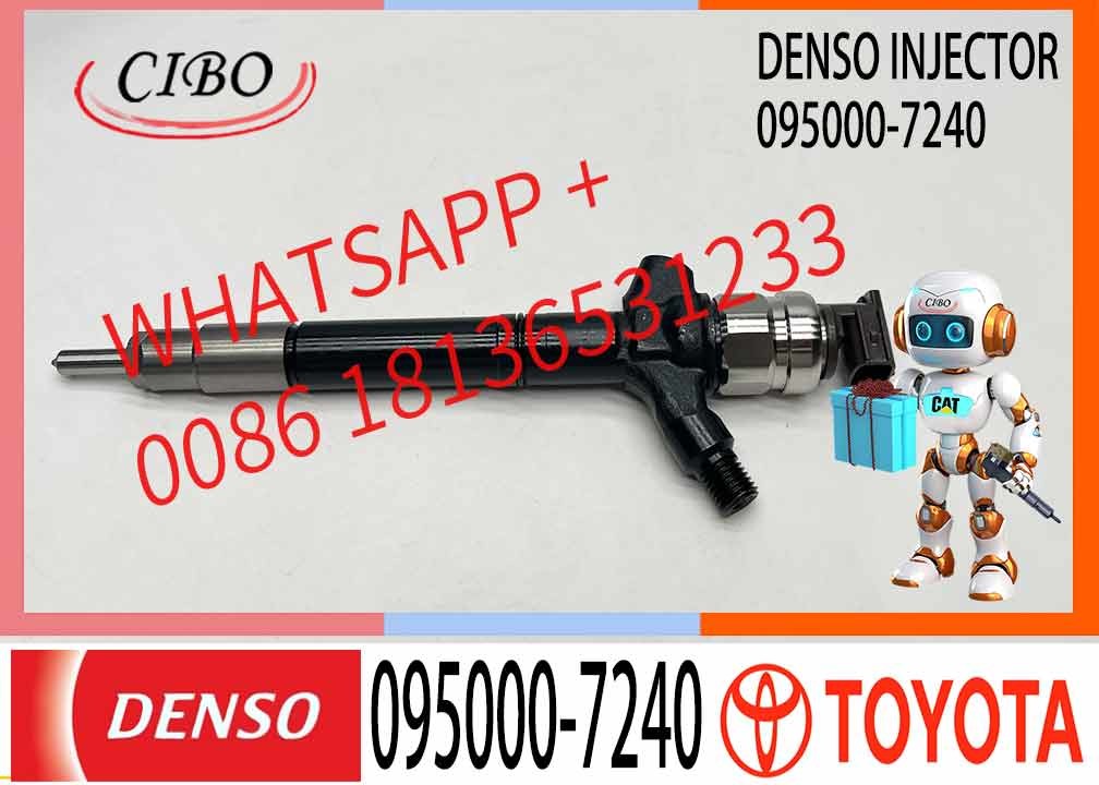 Common Rail Injector 095000-7240 095000-7250 095000-6410 095000-6960 23670-0R110
