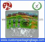 PP Slider Ziplock Fruit Packaging Bags With Holes Strawberry Bag