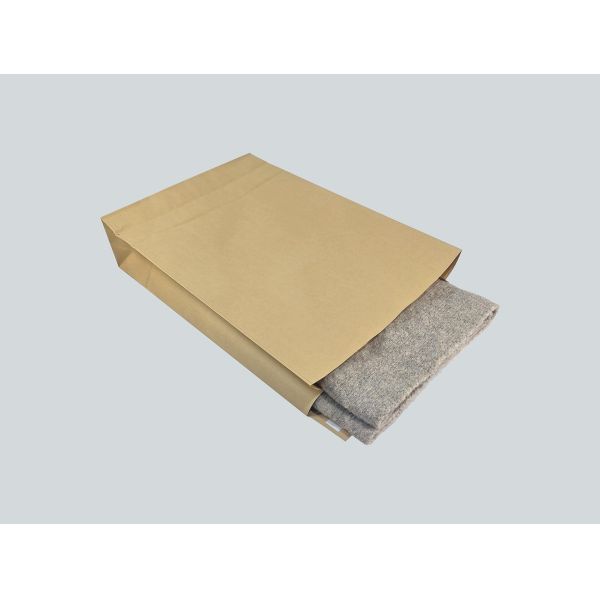 Eco Friendly Ecommerce Bags Convertible Kraft Flat Handle Paper Bags For Couriers