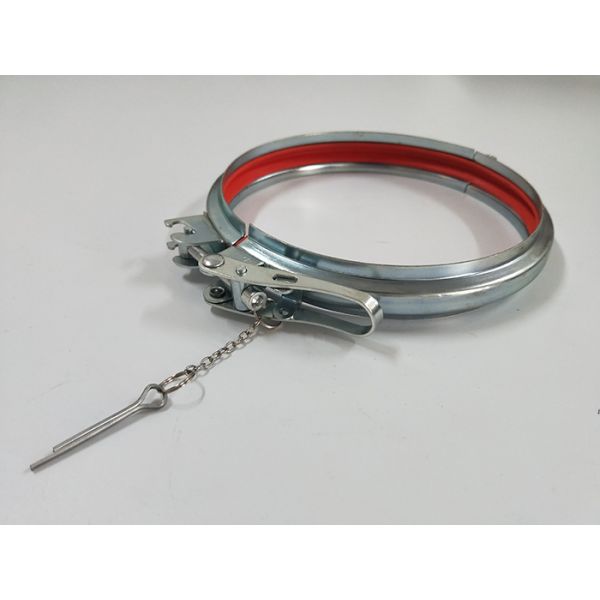Ventilation System Galvanized Quick Pull Ring With Adjustment Screw