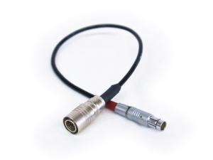 China hirose 12-pin to fischer 7-pin power cable on sale