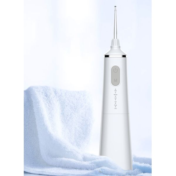 IPX7 Smart Water Flosser , USB Rechargable Oral Water Irrigator 5 Modes