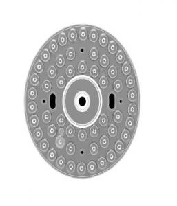 China SMD 2835 3030 Circular LED Module , 170 Degree Ceiling Light Lens Cover on sale