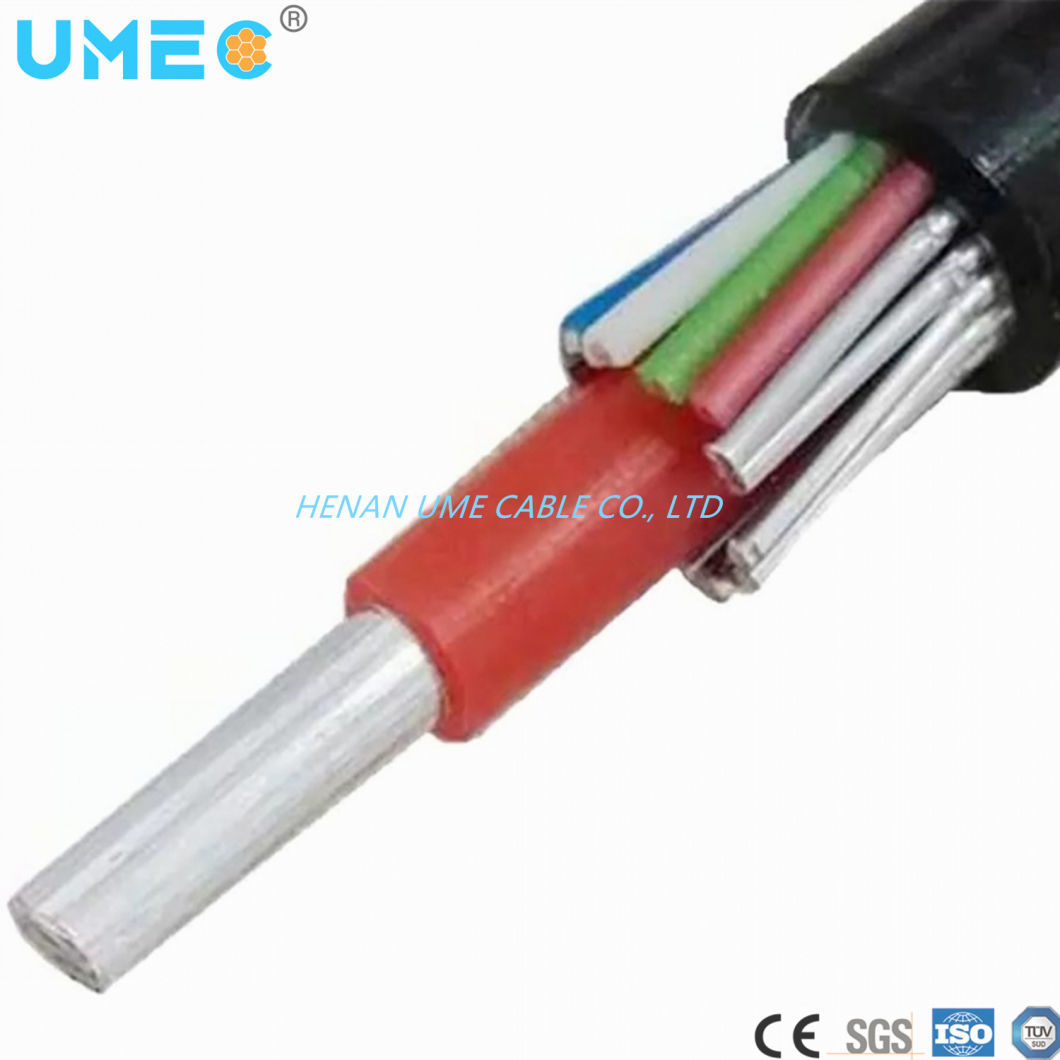 XLPE Insulation Stranded Copper Conductor Concentric Cable