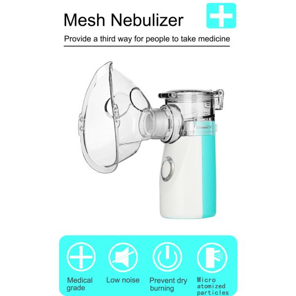 Healthcare Mini Handheld Nebulizer For Asthma lightweight 5um particle
