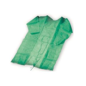 Quality Personal Care Green Disposable Isolation Gown For Medical Examination wholesale