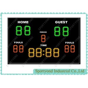 Quality Electronic digital football scoreboard with time display wholesale
