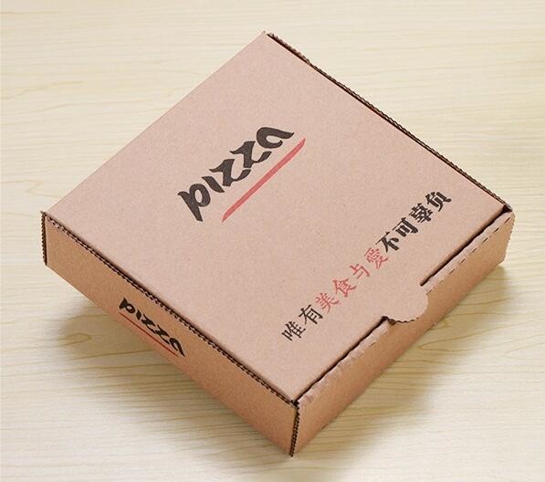 Wholesale Custom Printed Corrugated Cardboard Recycle Paper Pizza Box Manufacturer,Foldable Flat Packing Blank Craft Pac