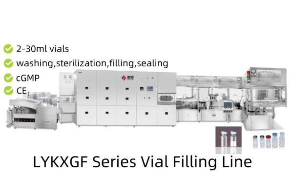 Cheap Vial Filling Line For Vaccines Injections With High Capacity And High Filling Accuracy, CGMP Standard for sale