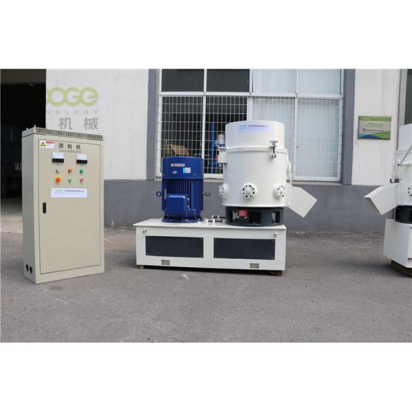 LLDPE Plastic Film Agglomerator 50-1000kg/H Recycling Granulator Machine