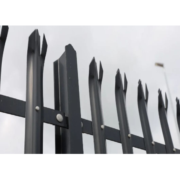Steel Galvanized Modular Palisade Fence Panel High Security Perimeter Solution