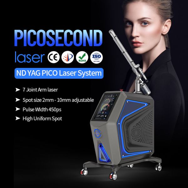 Air Water Cooling Q Switched Nd Yag Laser for Precise Laser Treatment Pulse Width 4-6ns