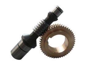 Quality Bronze Worm Gear And Worm Wheel Hard Toothed Surface Skiving Cavex  For Worm Reducer wholesale
