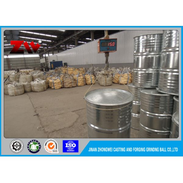 HRC 60-68 Grinding Balls For Minings , 60Mn B2 Forged grinding Media balls