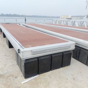 Quality Buoyancy 480-600kgs LLDPE Floating Dock With EPS Foam Customized wholesale