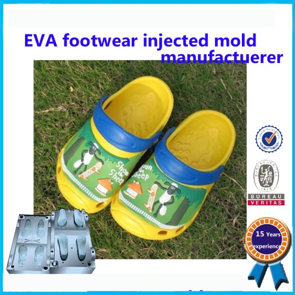 Eva Injection Shoe Mould Maker Fashionable Beautiful Appearance