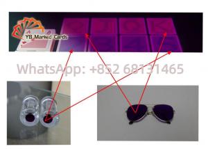 Quality Invisible UV Contact Lenses Marked Cards 9mm Poker Cheating Contact Lenses wholesale