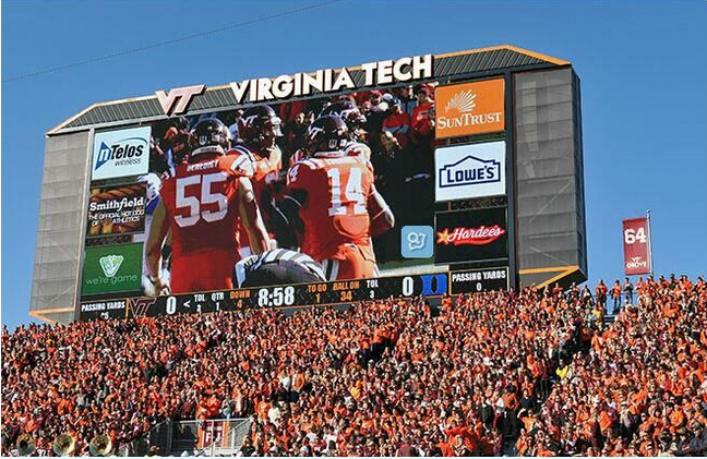 Mutil Color Brightness 8500nit Football Stadium Screen