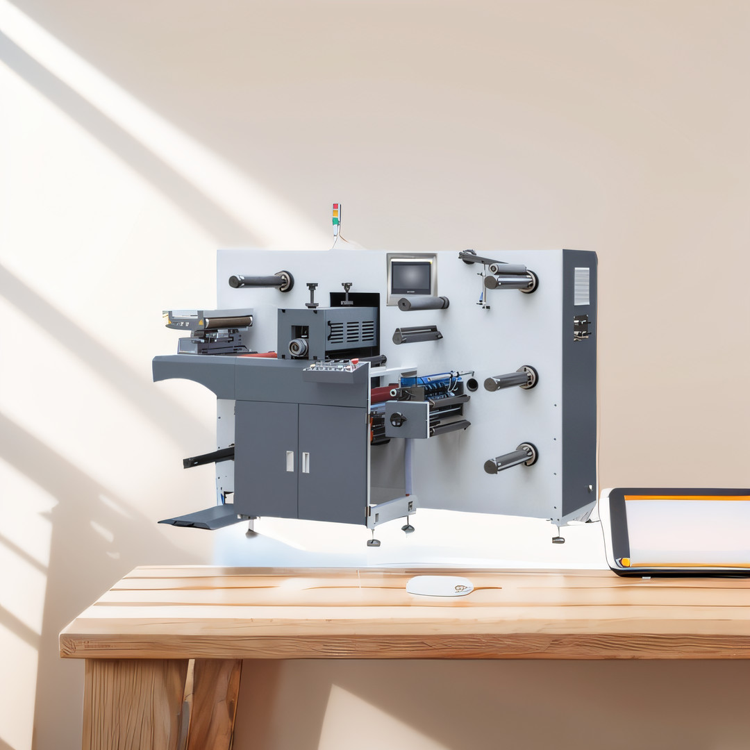 MQ-350YII SEMI-ROTARY DIE CUTTING AND SLITTING MACHINE MAX SPEED 60M/MIN INTERMITTENT REGISTER SENSOR COLOR TRACKING