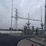 China Hot Dip Galvanized Tubular Electrical Power Substation Transformer Steel