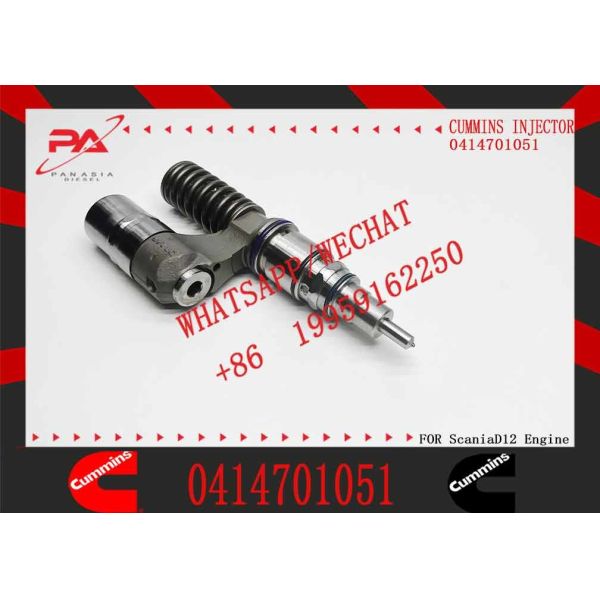 Original New Common Rail Fuel Injector 0414701072 0414701051 For Scania R440