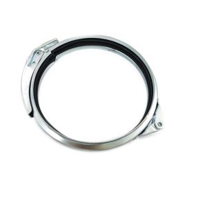 Quality 160mm Galvanized Steel Hose Clamp Quick Latch Flange Round Duct wholesale