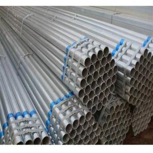 China ASTM DX52D Galvanised Steel Pipe Z100 Sch10 3.05mm Flat Surface Bright on sale