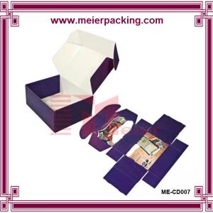 China 2016 offest printing Christmas folding coated paper box with matte lamination outside on sale