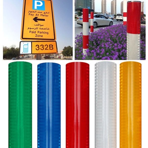 Digital Printing High Intensity Reflective Vinyl Sheets For Road Sign