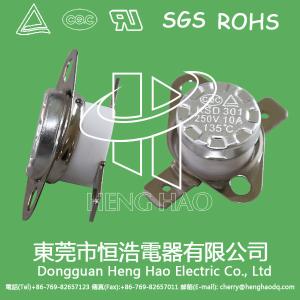 Quality KSD301 auto reset thermostat,KSD301 heating thermostat wholesale